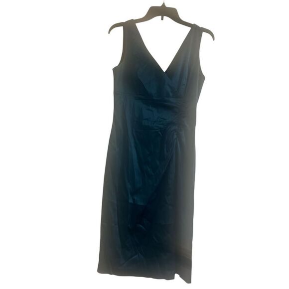✨Donna Ricco Women’s Dark Teal Sleeveless Sz 8 Dress✨ - Picture 5 of 8